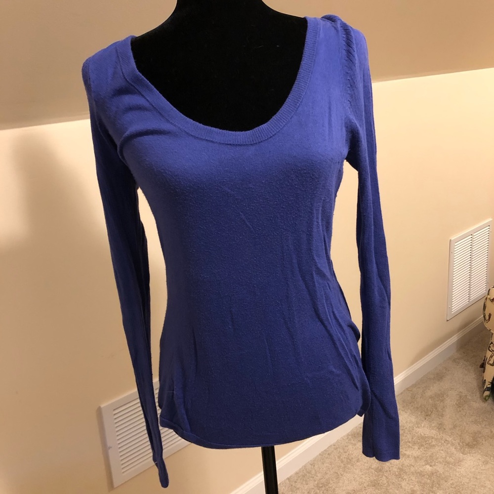 Martin + Osa purple long-sleeves sweater